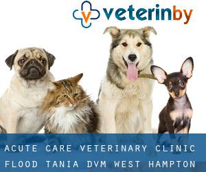 Acute Care Veterinary Clinic: Flood Tania DVM (West Hampton)