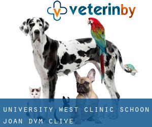 University West Clinic: Schoon Joan DVM (Clive)